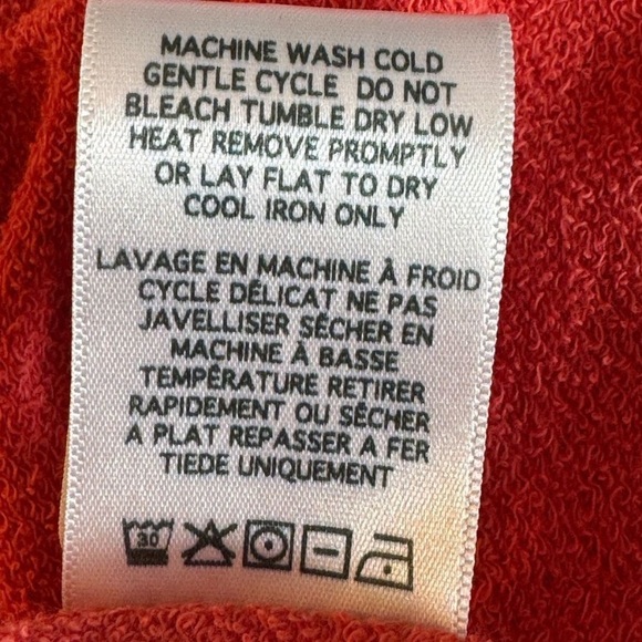 Lauren Moshi Tawny Track Pant in Red & Bone  Size Small - Picture 8 of 9